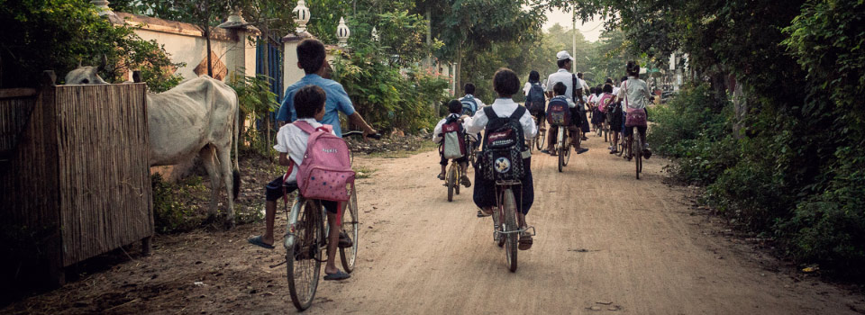 Départ pour l'école