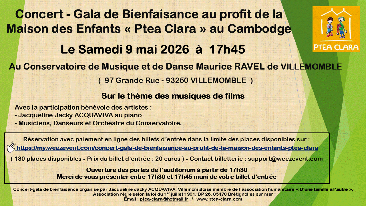 Concert caritatif à Villemomble